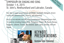 CHOREGIE at Symposium on Singing and Song 2015