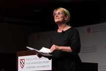 RADCLIFFE INSTITUTE FELLOW’S PRESENTATION <em>Photo: Kevin Grady/Radcliffe Institute</em>